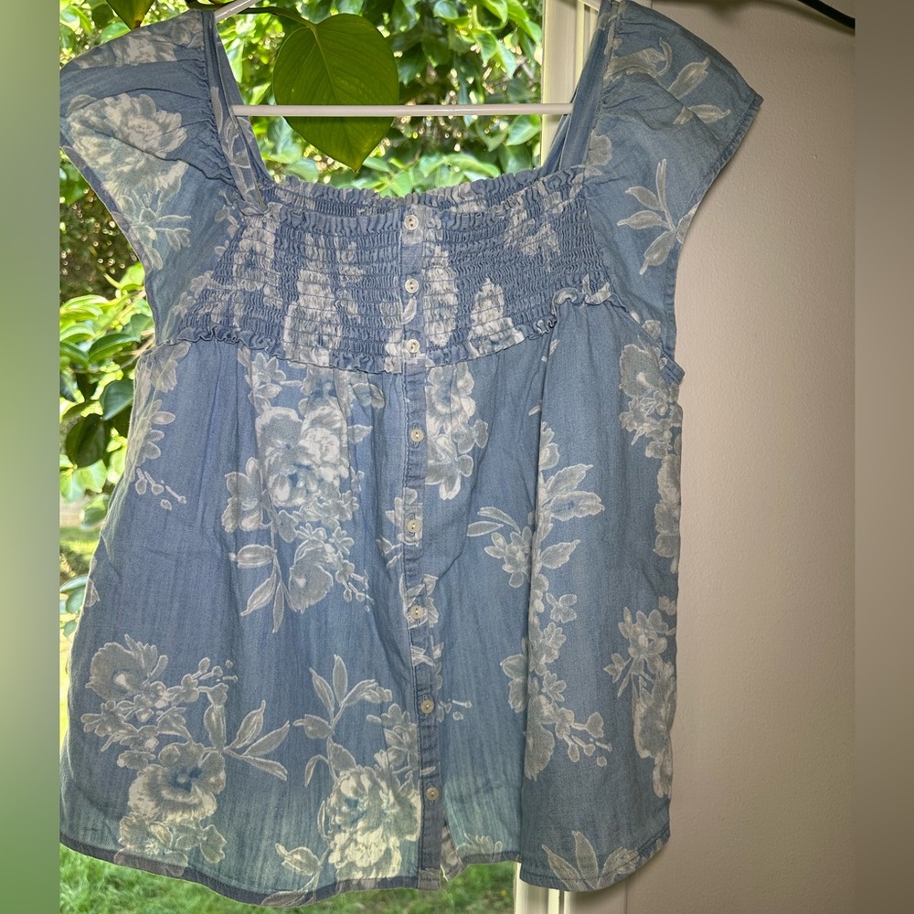 NWT FLORAL OLD NAVY BLOUSE